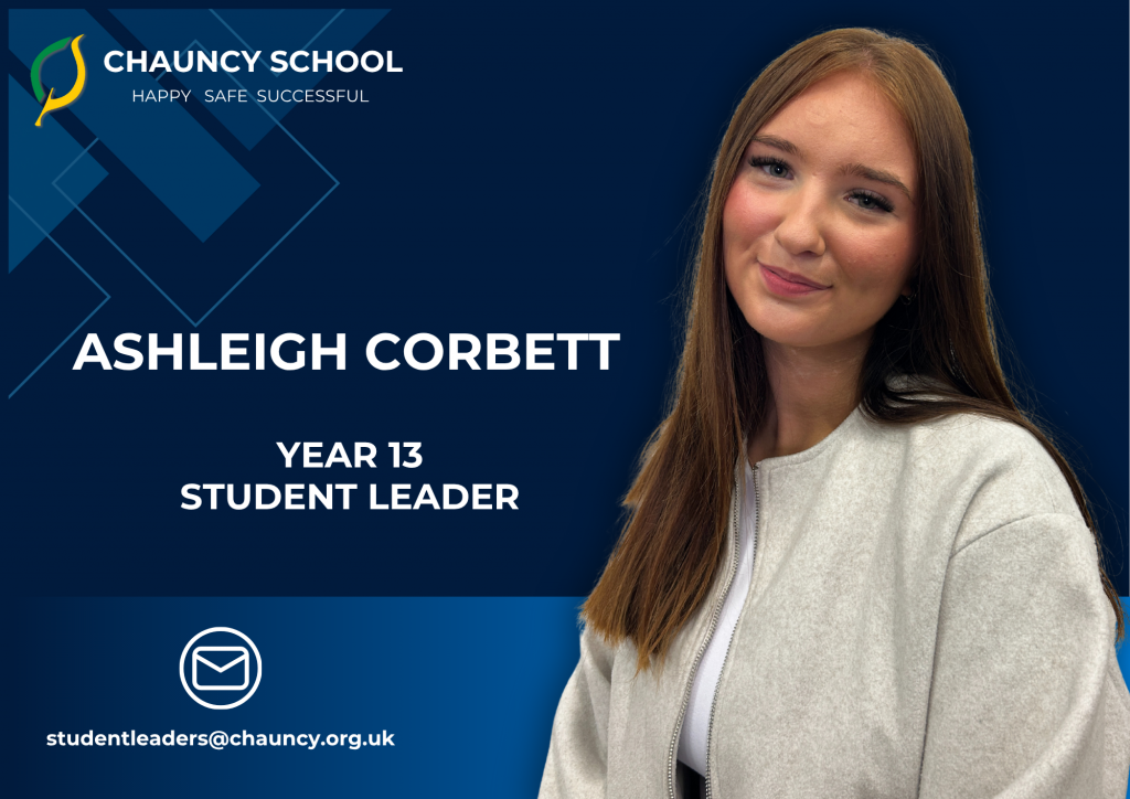 Student leader Ashleigh