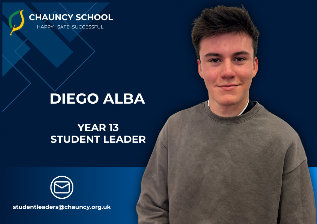 Student leader Diego