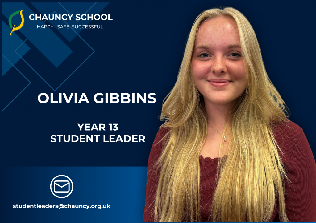 Student leader Olivia