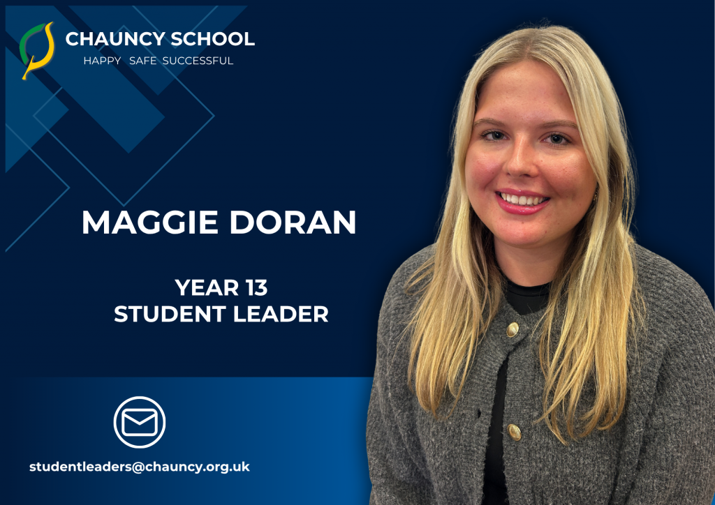 Student leader Maggie