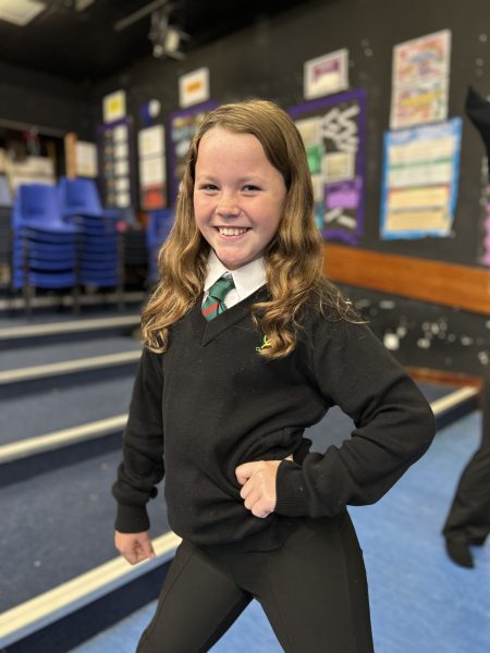 Happy Chauncy Student