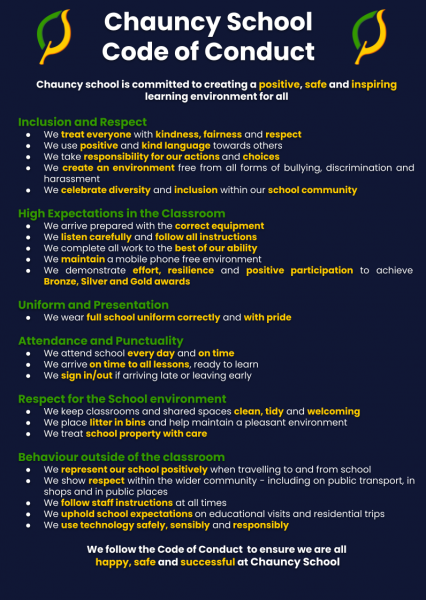 Chauncy Code of Conduct