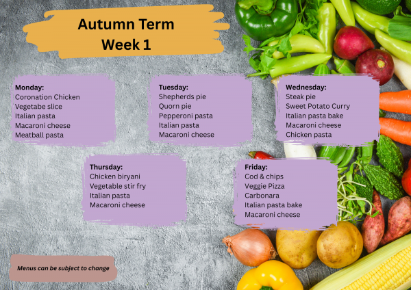 Autumn Term Week 1