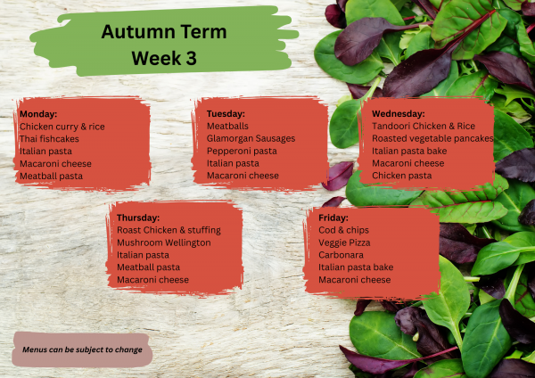 Autumn Term Week 3