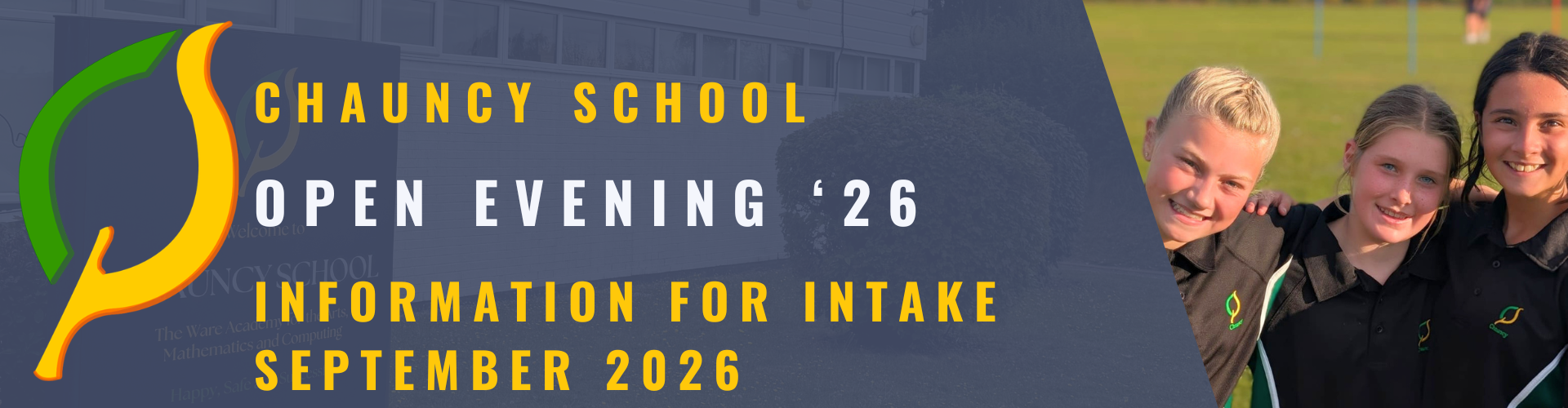 Open evening banner 3