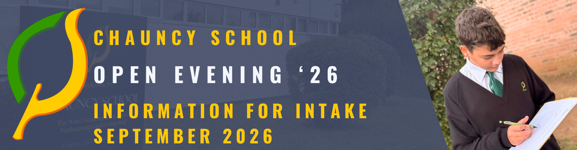 Open evening banner 4