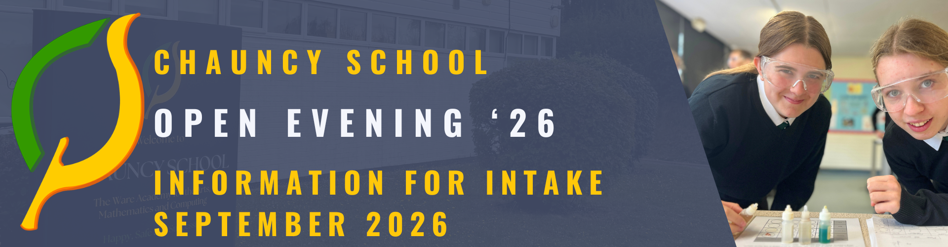 Open evening banner 5
