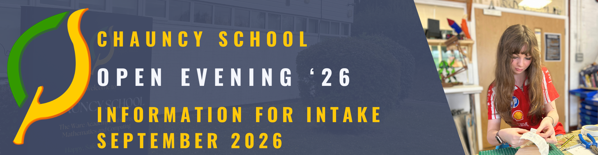 6th Form open evening banner